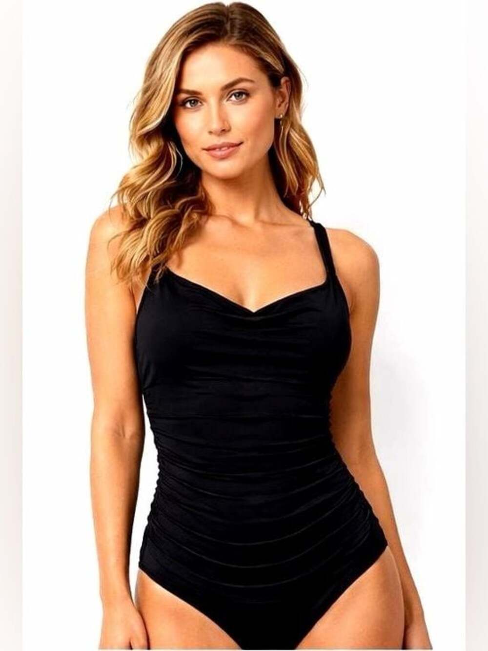 La Blanca Black One-Piece Swimsuit